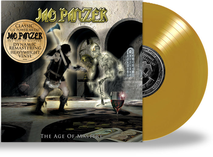 JAG PANZER - THE AGE OF MASTERY (*NEW-GOLD VINYL, 2023, Brutal Planet) Melodic Power Metal! *Last Copies!