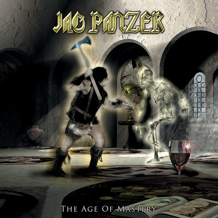 JAG PANZER - THE AGE OF MASTERY (*NEW-GOLD VINYL, 2023, Brutal Planet) Melodic Power Metal! *Last Copies!