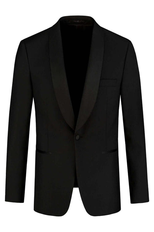 Smoking compleet: zwarte smoking jasje voor de moderne gentleman, perfect voor formele evenementen.