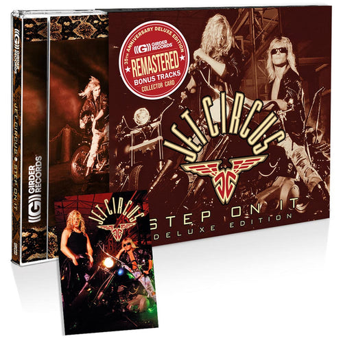 Jet Circus - Step On It (Deluxe Edition CD, 2025 Girder) 35th Anniversary Remaster