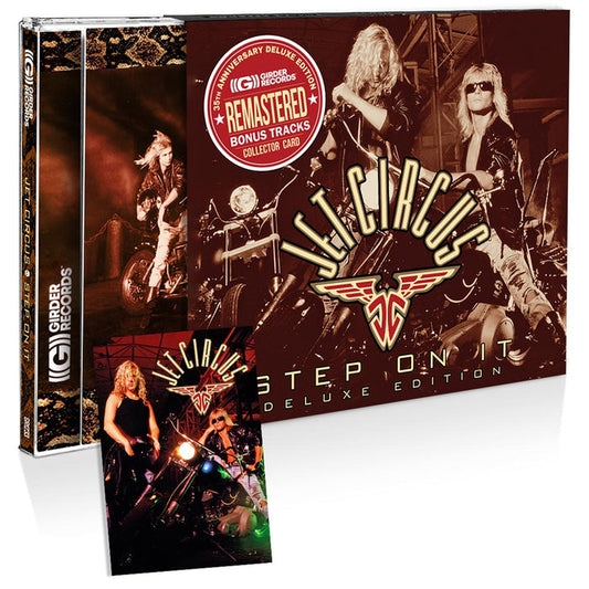 Jet Circus - Step On It (Deluxe Edition CD, 2025 Girder) 35th Anniversary Remaster