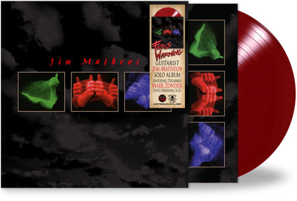 Jim Matheos - Away With Words (Fiery Red Vinyl, 2025) Fates Warning *Bumped & Bruised