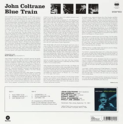 John Coltrane ‎– Blue Train (*NEW-VINYL 180 GRAM REMASTER) Classic as can be!