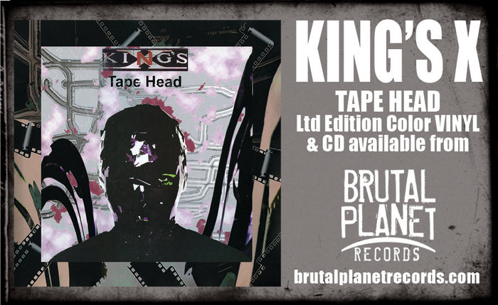 KING'S X - TAPE HEAD +1 Bonus (Metallic Purple Vinyl, 2025) Limited 150 copies