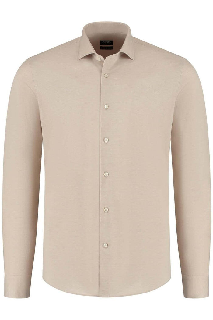 GENTS knit pique beige