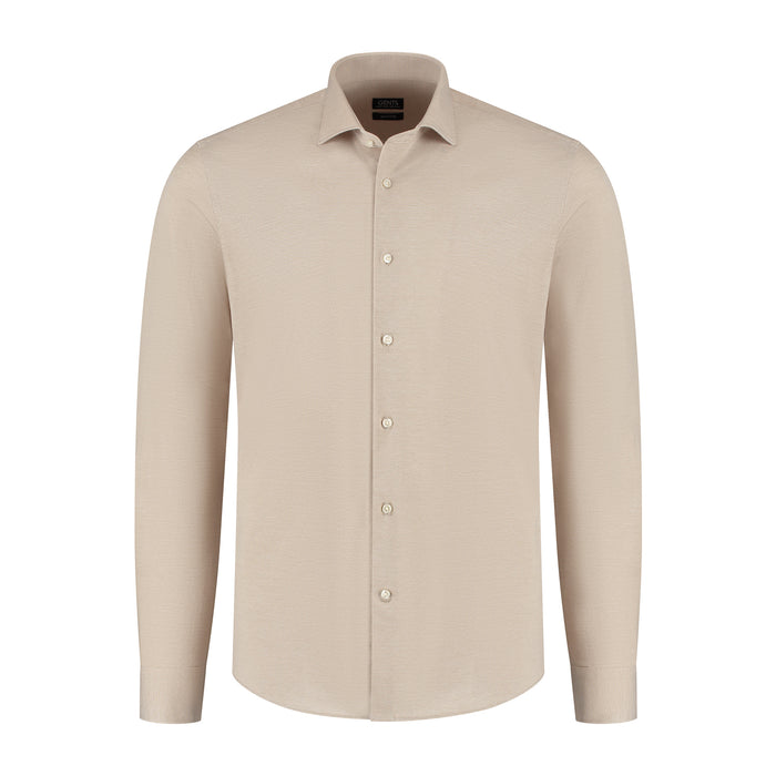 Knit pique beige