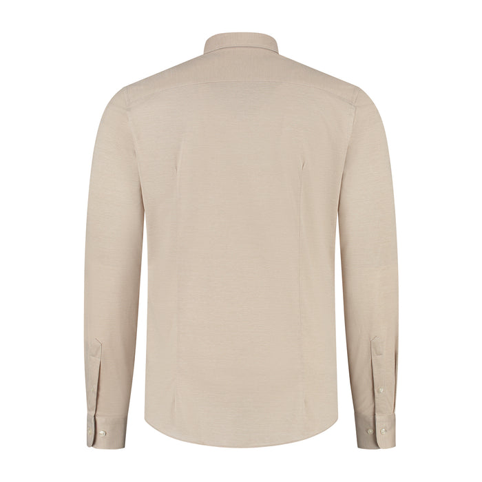 Knit pique beige