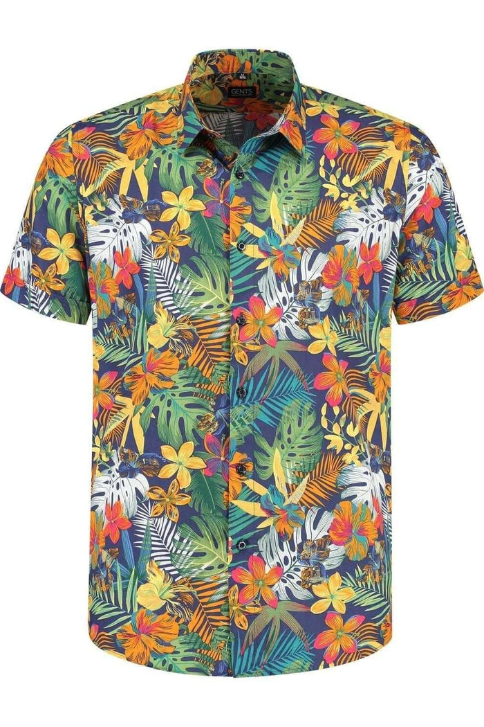 Korte mouw junglebloem