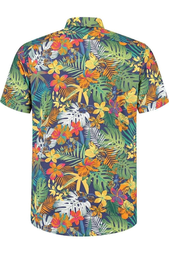 Korte mouw junglebloem