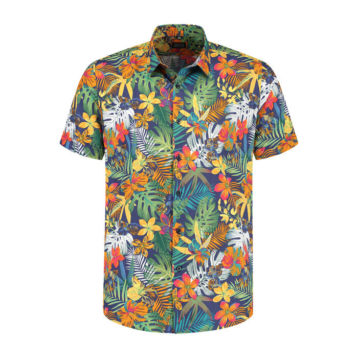 Korte mouw junglebloem