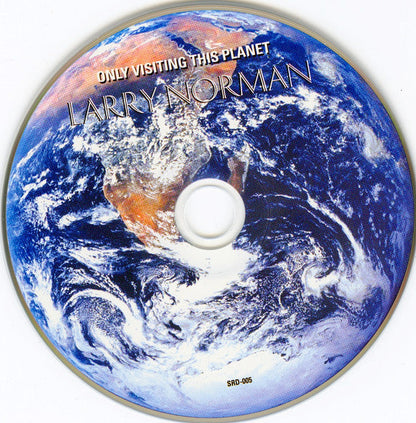 LARRY NORMAN - ONLY VISITING THIS PLANET (*Pre-owned CD, 2004, Solid Rock Records SDR-005 5699CD)
