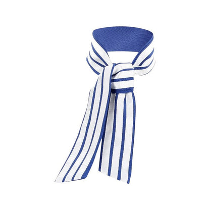 Lenjerie erotică 4 piese S-LINE Stewardess Costume, costum sexy stewardesă pentru roleplay, albastru și alb, mărime S/M