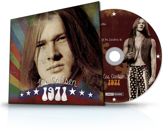 LES CARLSEN - 1971 (*NEW-CD, 2019, Girder Records) Bloodgood vocalist!