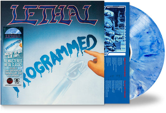 Lethal - Programmed (Blue Vinyl, 2025, International Shipped) 5-Star Prog-Power 80's Metal!