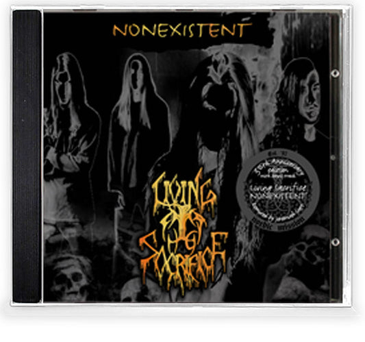 LIVING SACRIFICE - NONEXISTENT +1 Bonus (*NEW-CD, 2023, Nordic Mission) Remixed & Remastered!