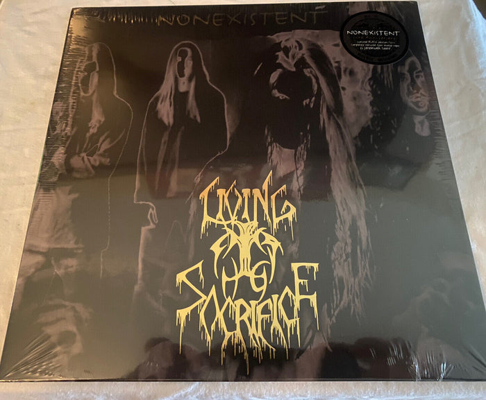 LIVING SACRIFICE - NONEXISTENT (*NEW-Black Vinyl, 2023, Nordic Mission) Remixed & Remastered!
