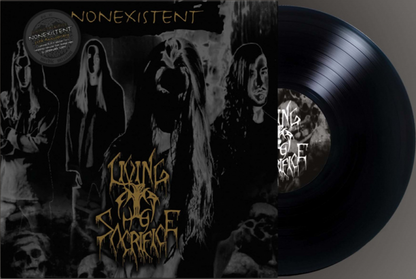 LIVING SACRIFICE - NONEXISTENT (*NEW-Black Vinyl, 2023, Nordic Mission) Remixed & Remastered!
