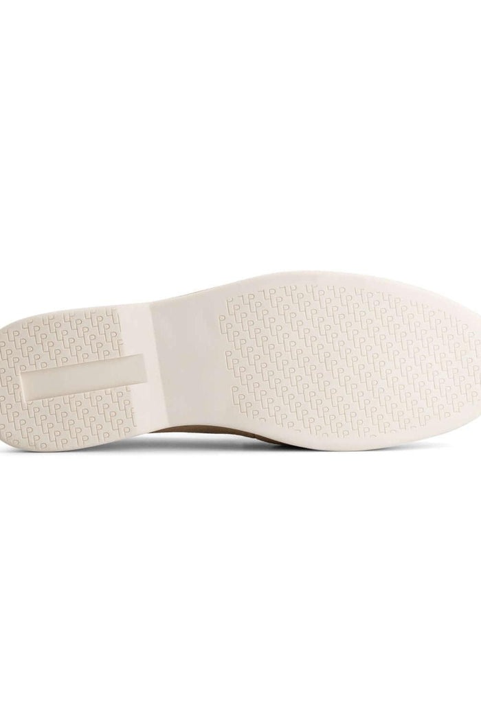 Loafer zand onderzijde met lichtgewicht microfiber en ademend comfort.