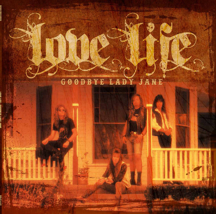 LOVE LIFE - GOODBYE LADY JANE (*NEW-BLACK VINYL, 2019, Roxx)