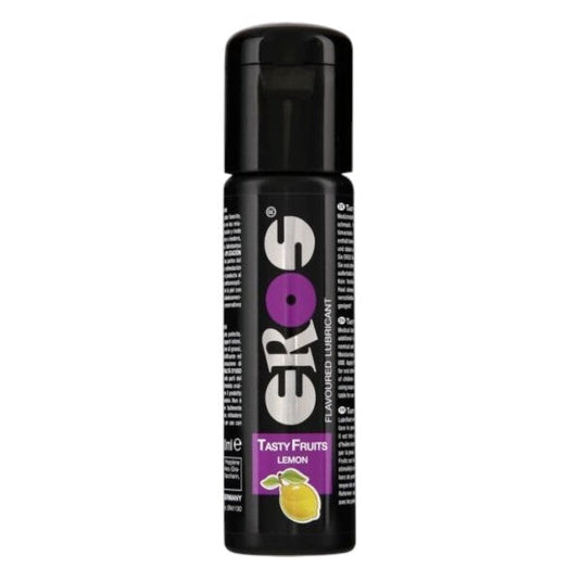 Lubrifiant alunecos, Eros Tasty Fruits, pe baza de apa, aroma Lamaie, 100 ml