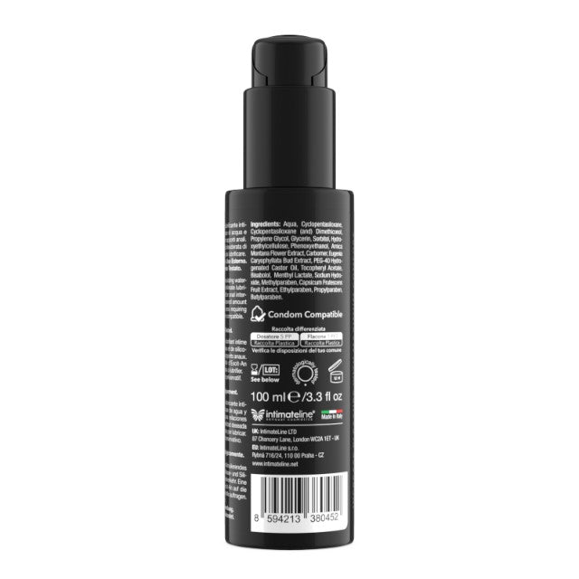 Lubrifiant anal EXCIT-AN, formulă hibridă pe bază de apă și silicon, cu efect de răcire, 100 ml