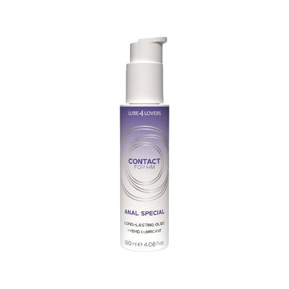 Lubrifiant anal LUBE4LOVERS Anal Special, formulă hibridă, lubrifiere de lungă durată, textură mătăsoasă, 120 ml