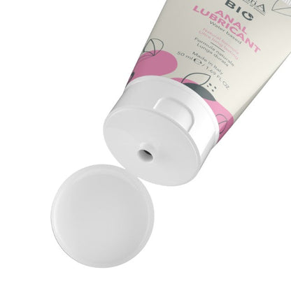 Lubrifiant anal LUXURIA Bio Anal Lubricant, formulă naturală pe bază de apă, cu efect de lungă durată, 50 ml (roz)