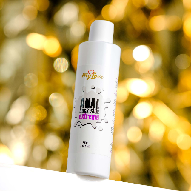 Lubrifiant anal MYLOVE Anal Back Side Extreme, pentru sex anal și acte sexuale dure, textură groasă, 250 ml
