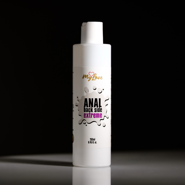 Lubrifiant anal MYLOVE Anal Back Side Extreme, pentru sex anal și acte sexuale dure, textură groasă, 250 ml