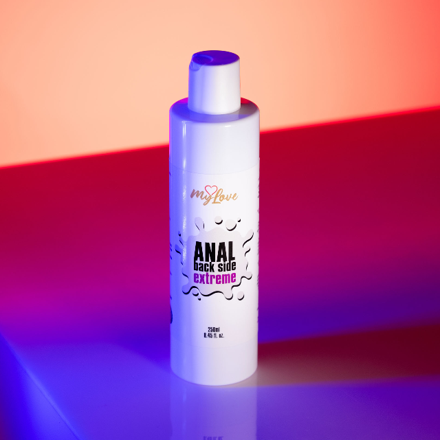 Lubrifiant anal MYLOVE Anal Back Side Extreme, pentru sex anal și acte sexuale dure, textură groasă, 250 ml