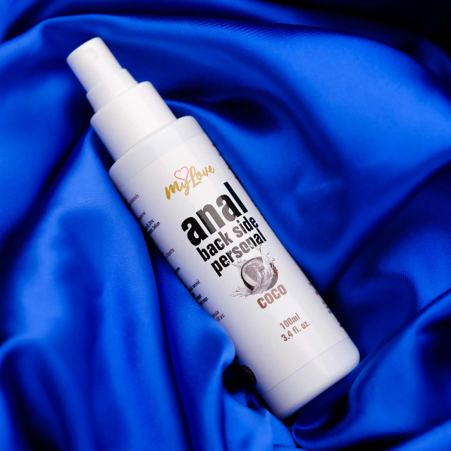 Lubrifiant anal MYLOVE Anal Back Side Personal, pe bază de apă, textură groasă și mătăsoasă, cu miros de cocos, 100 ml