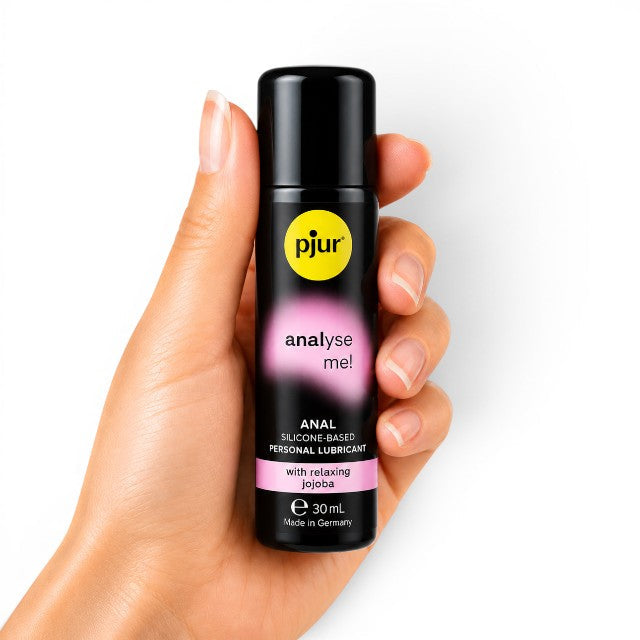 Lubrifiant anal Pjur Analyse Me! Relaxing Anal Glide, pe baza de silicon, 30 ml