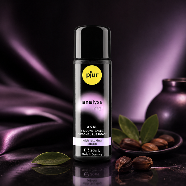 Lubrifiant anal Pjur Analyse Me! Relaxing Anal Glide, pe baza de silicon, 30 ml
