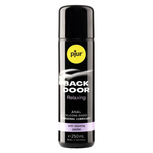 Lubrifiant anal Pjur Back Door Relaxing Anal Glide, pe bază de silicon, 250 ml