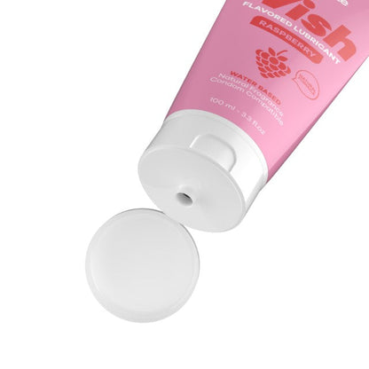 Lubrifiant cu aromă INTYMATE Wish Raspberry, formulă naturală pe bază de apă, aromă de zmeură, 100 ml