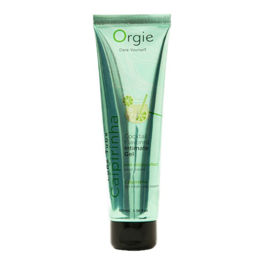 Lubrifiant cu aromă ORGIE Lube Tube - Cocktail Intimate Gel CAIPIRINHA, pe bază de apă, 100 ml
