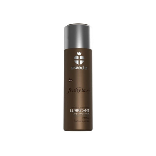 Lubrifiant cu aromă SWEDE Fruity Love Lubricant, pe bază de apă, aromă de ciocolată neagră, 50 ml (maro)