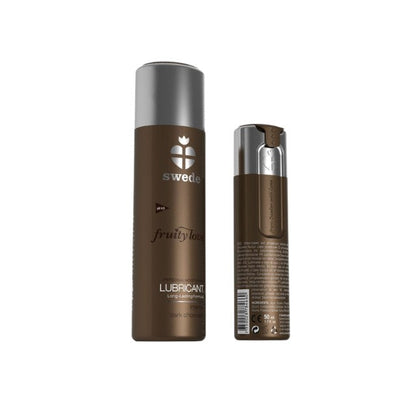 Lubrifiant cu aromă SWEDE Fruity Love Lubricant, pe bază de apă, aromă de ciocolată neagră, 50 ml (maro)