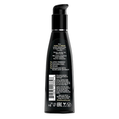 Lubrifiant cu aromă WICKED Vanilla Bean, formulă inovatoare pe bază de apă, efect de durată, aromă de vanilie, 120 ml