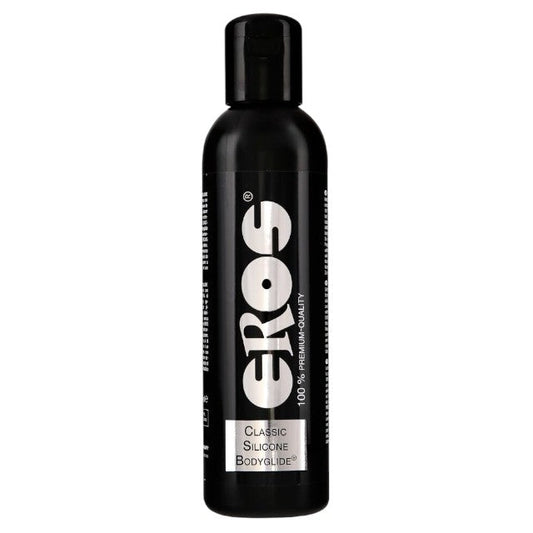 Lubrifiant EROS Classic Silicone Bodyglide, pe bază de silicon, efect de lungă durată, compatibil cu prezervative, 500 ml