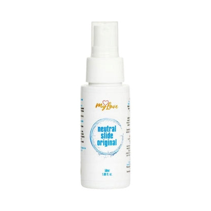 Lubrifiant pe bază de apă MYLOVE Neutral Slide Original, textură mătăsoasă, fără parfum, 50 ml