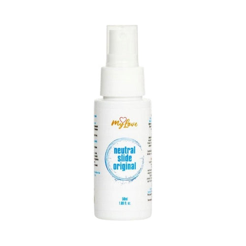 Lubrifiant pe bază de apă MYLOVE Neutral Slide Original, textură mătăsoasă, fără parfum, 50 ml