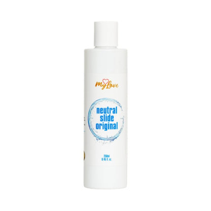 Lubrifiant pe bază de apă MYLOVE Neutral Slide Original, textură mătăsoasă, fără parfum, 250 ml
