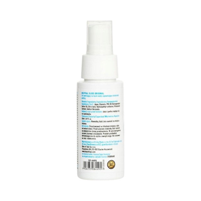 Lubrifiant pe bază de apă MYLOVE Neutral Slide Original, textură mătăsoasă, fără parfum, 50 ml