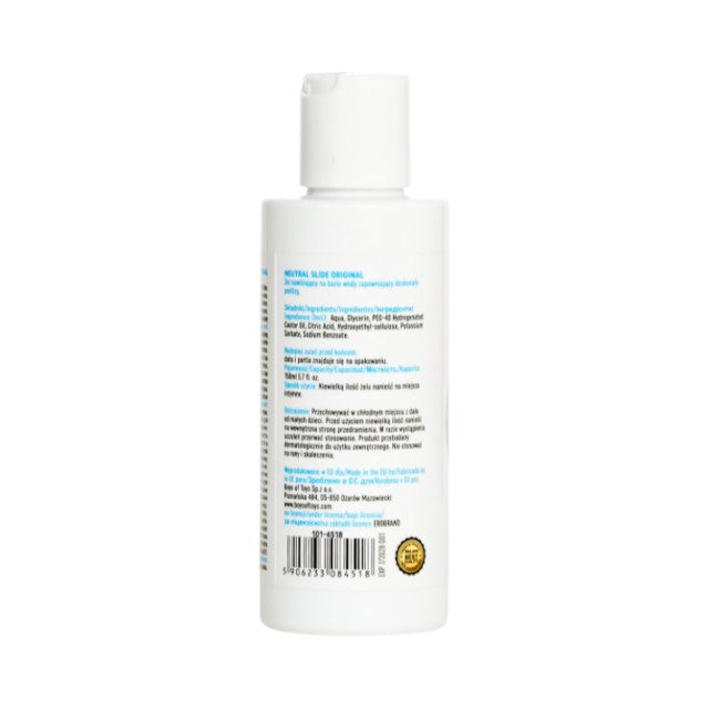 Lubrifiant pe bază de apă MYLOVE Neutral Slide Original, textură mătăsoasă, fără parfum, 150 ml
