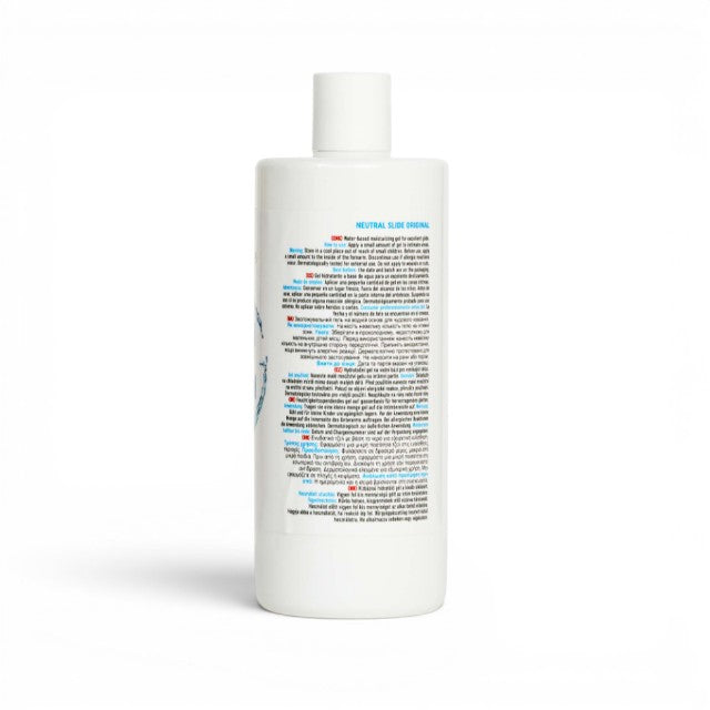Lubrifiant pe bază de apă MYLOVE Neutral Slide Original, textură mătăsoasă, fără parfum, 500 ml