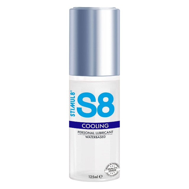 Lubrifiant pe bază de apă S8 Cooling Personal Lubricant, cu efect de răcire, fără parabeni, 125 ml