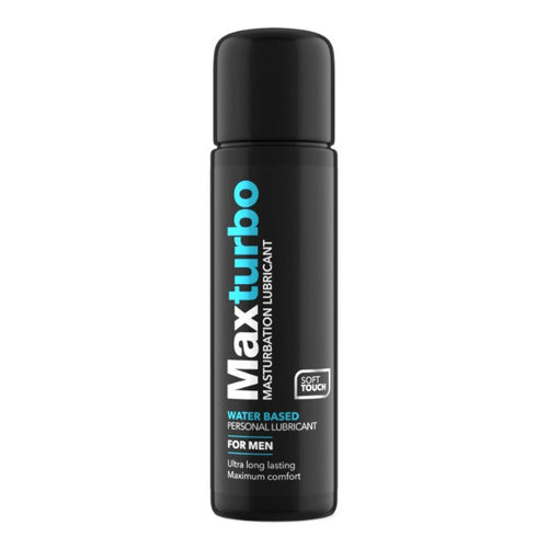 Lubrifiant pentru bărbați MAXTURBO Masturbation Lubricant, pe bază de apă, compatibil cu masturbatoare, 100 ml