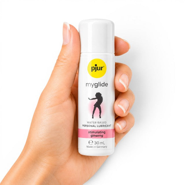Lubrifiant premium stimulare Pjur My Glide, Ginseng, pentru femei, 30 ml