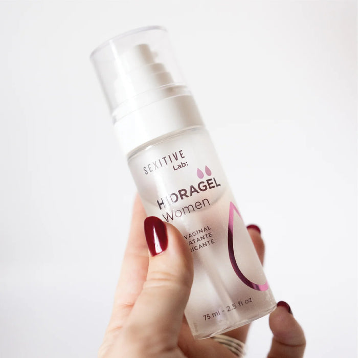 Lubrifiant SEXITIVE Hidragel Women, pentru femei, cu acid hialuronic și acid lactic, textură non lipicioasă, 75 ml